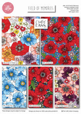 The Crafty Lass Field of Memories Organic Cotton Fat Quarters (2936-00)